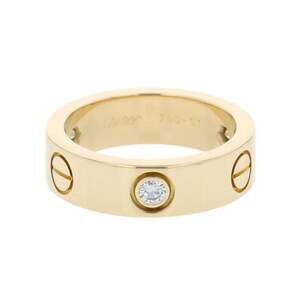 CARTIER Authentic 18k Gold Diamond Love Ring